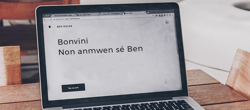 Traduire son site web en créole